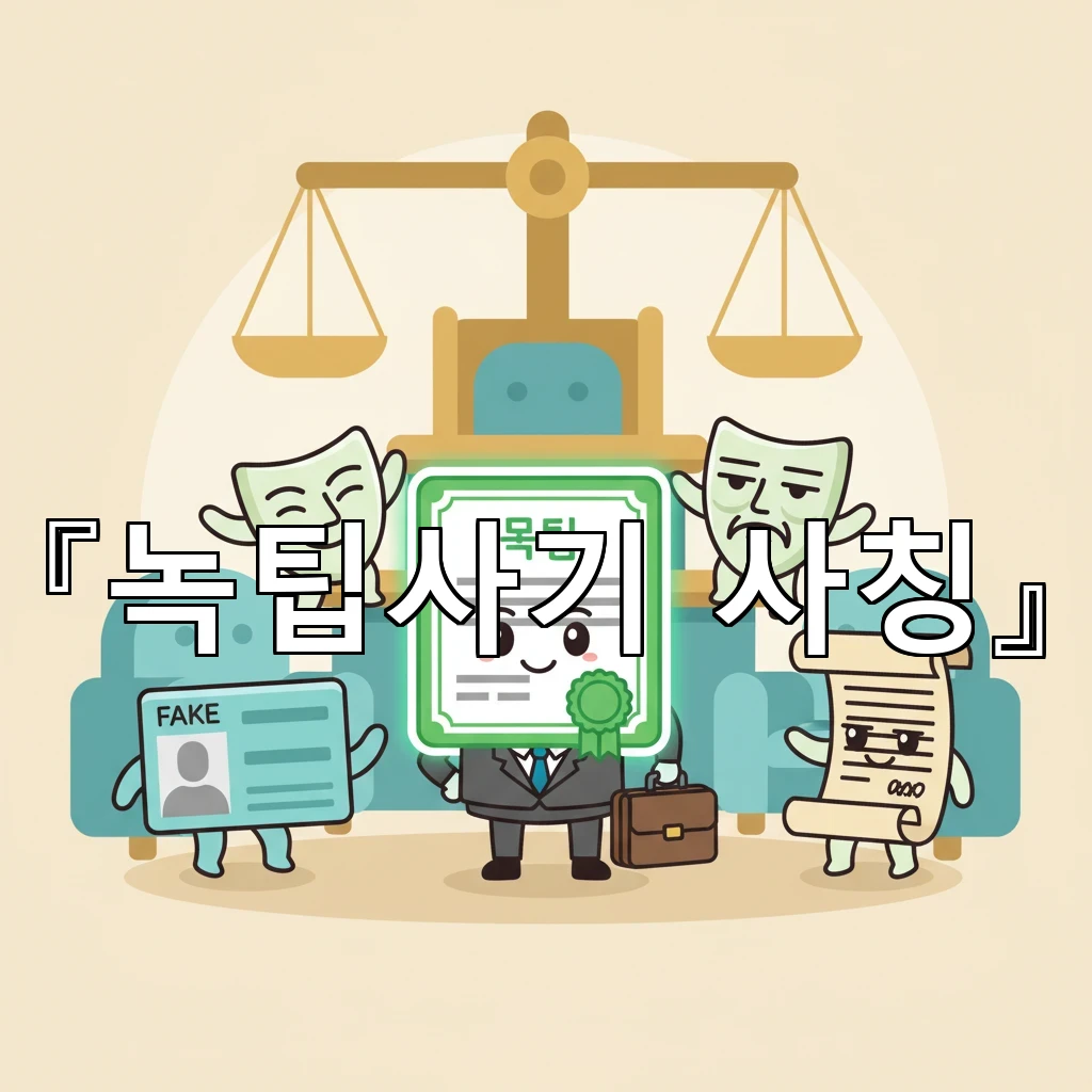 녹팁사기사칭 의심될 때 문자와 계좌정보로 먼저 확인하는 방법