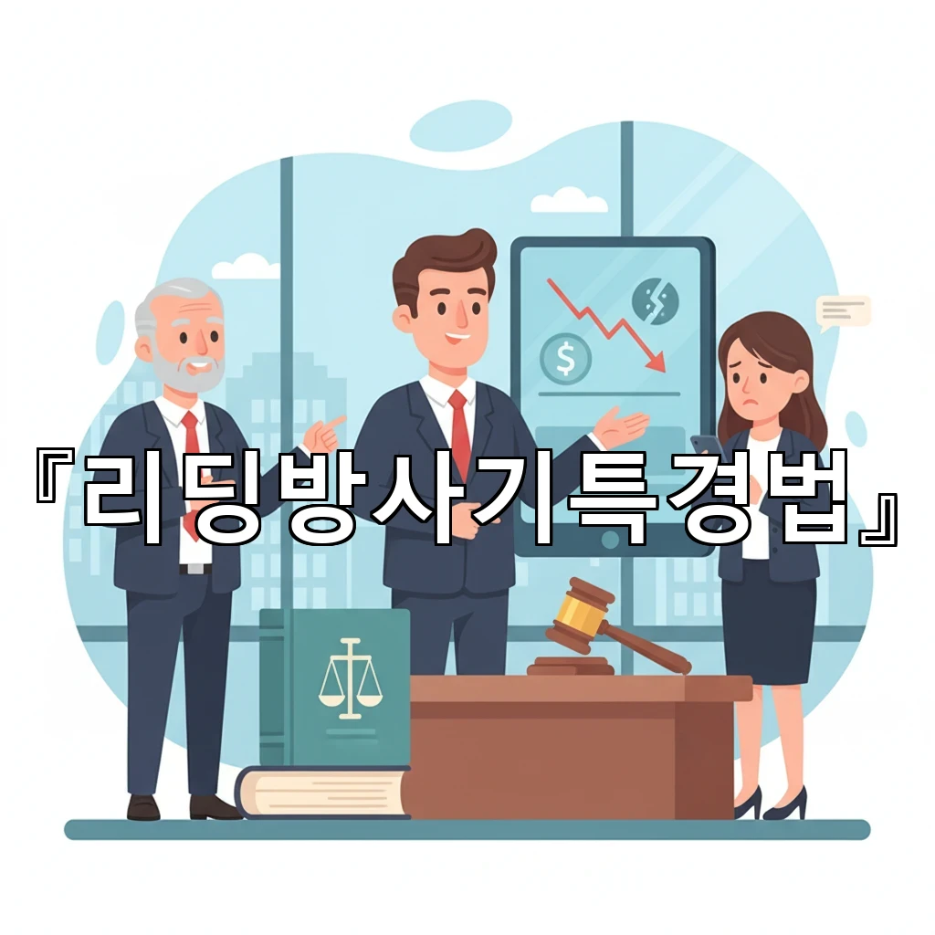 리딩방사기특경법 적용 범위와 투자사기 성립요건을 한눈에 정리