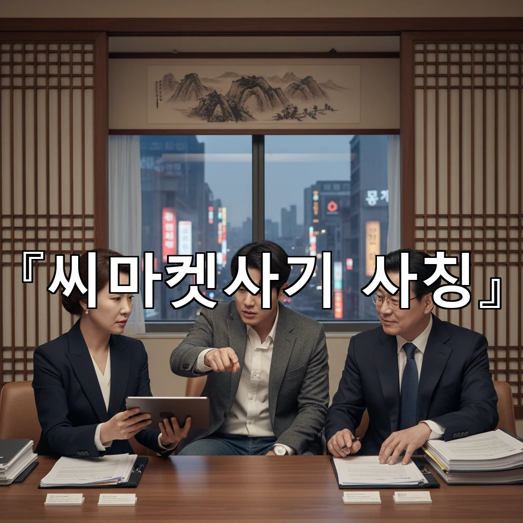 legal image 씨마켓사기 사칭 1293