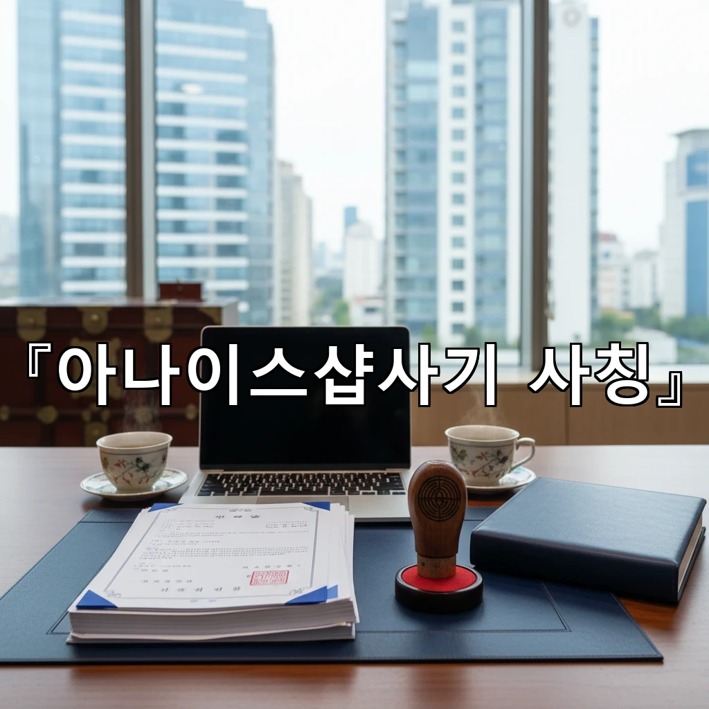 legal image 아나이스샵사기 사칭 1366