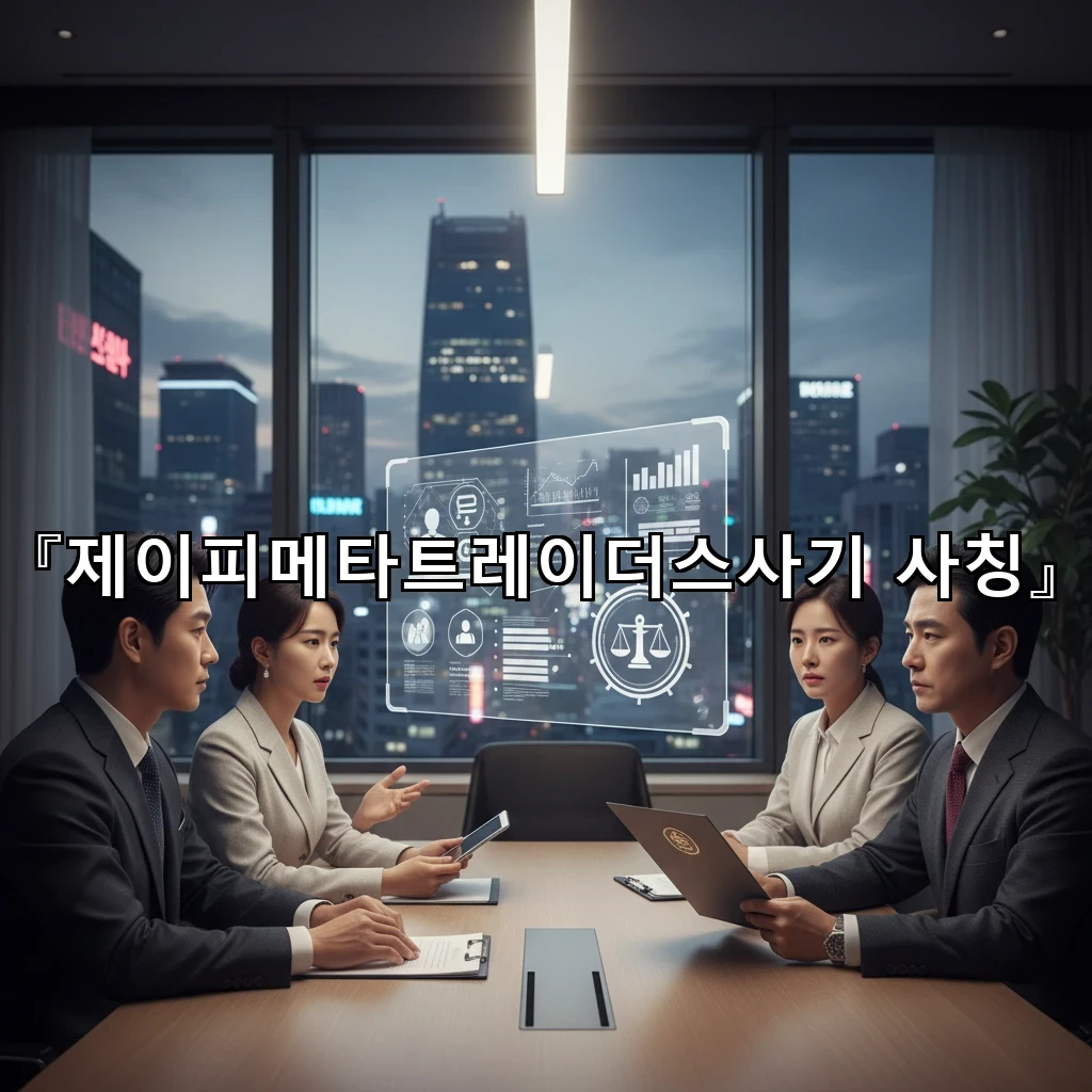 legal image 제이피메타트레이더스사기 사칭 1430