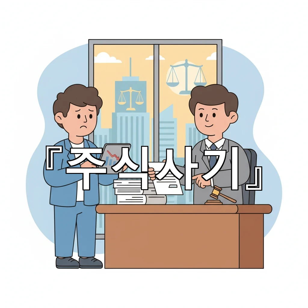 주식사기 연락을 받았다면 통화 녹취와 문자 보관이 핵심