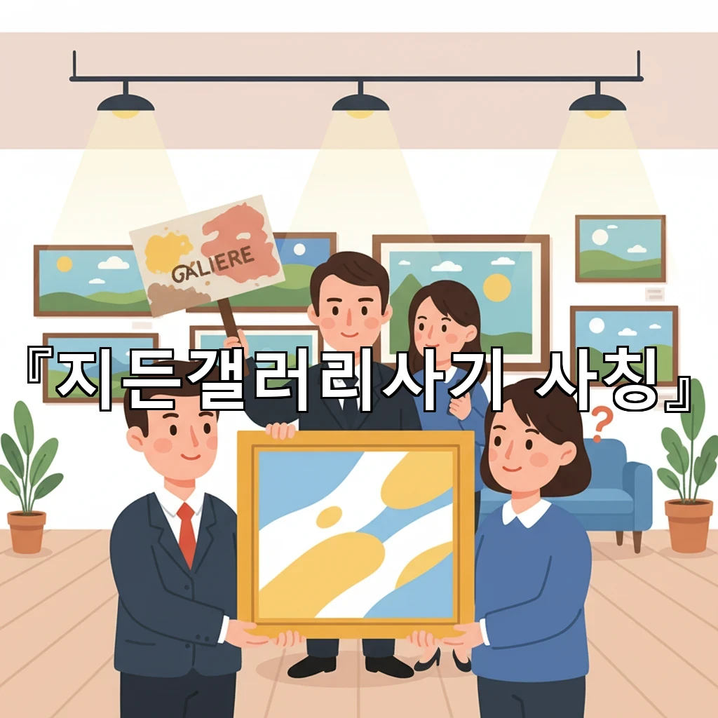 legal image 지든갤러리사기 사칭 1269