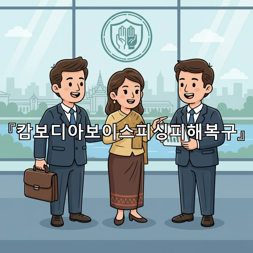 캄보디아보이스피싱피해복구 메신저 협박유도 수법별 증거보존 요령