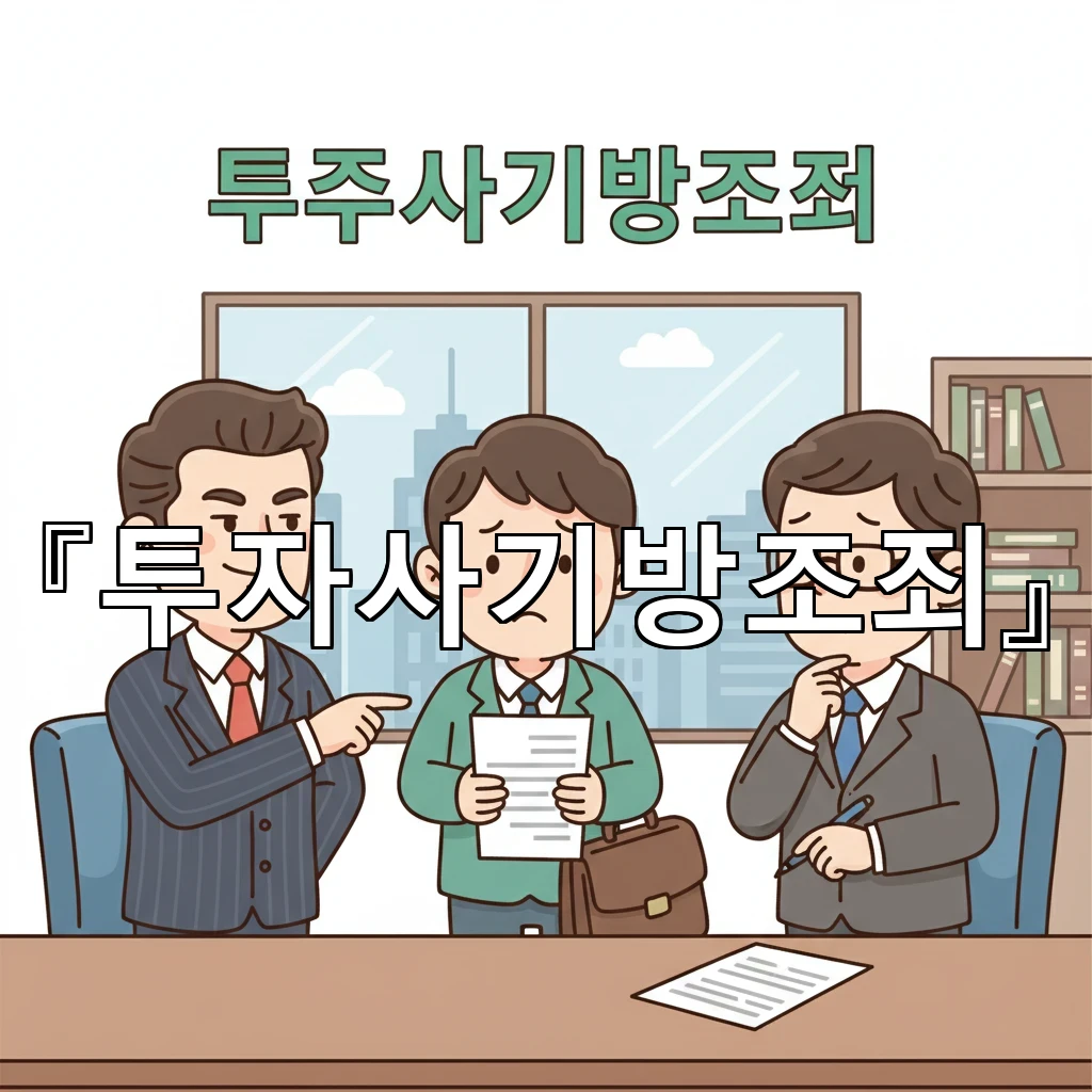 투자사기방조죄 혐의 조사에서 준비할 자료와 진술 전략의 기본