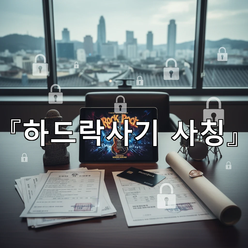 하드락사기사칭 연락을 받았다면 개인정보 제공 중단과 대응 요령