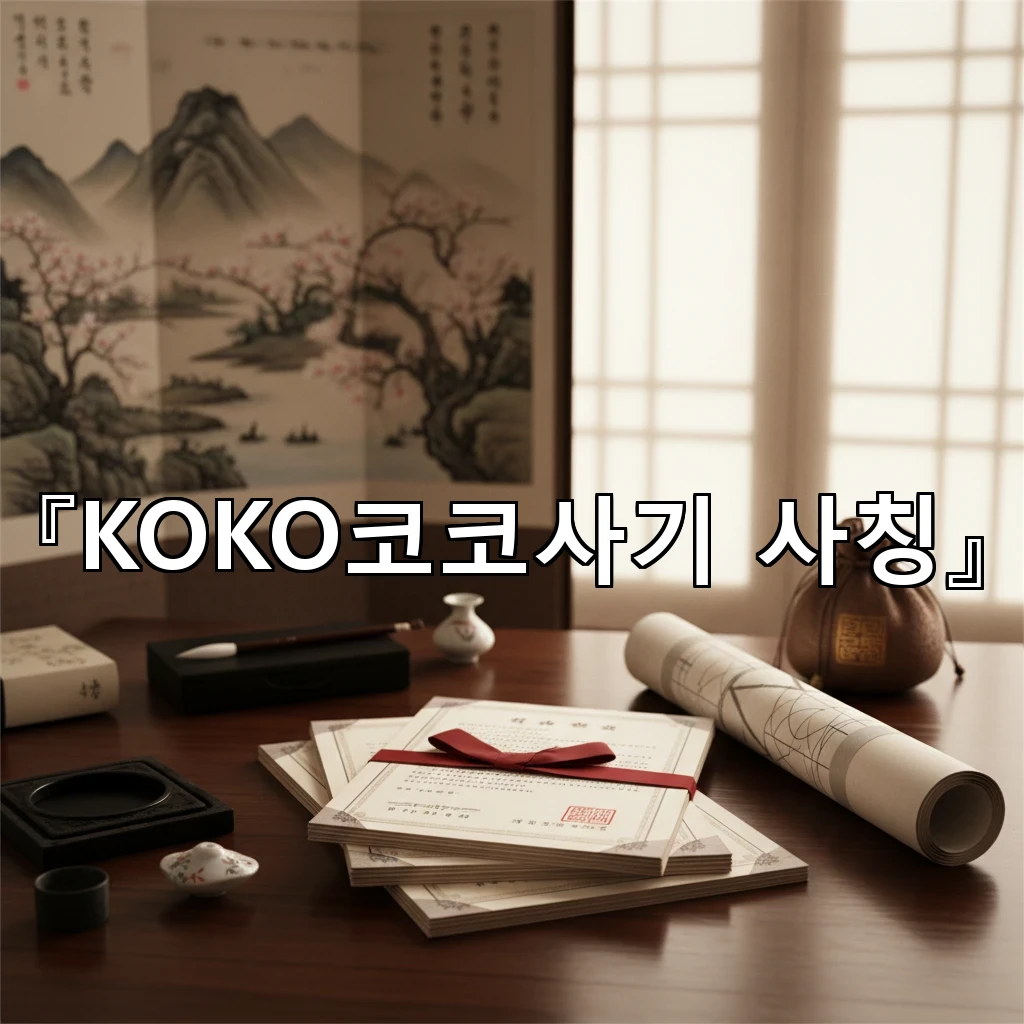 legal image KOKO코코사기 사칭 2385