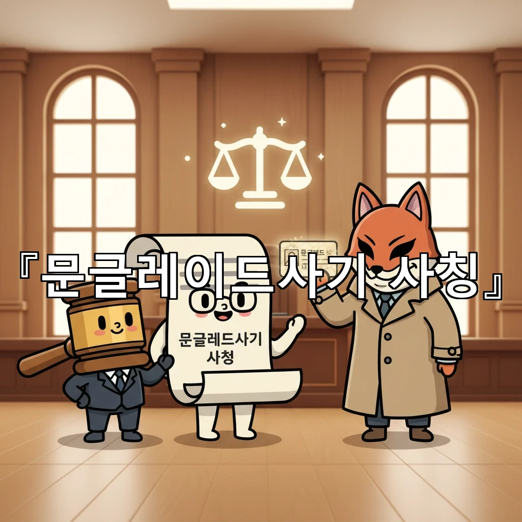 문글레이드사기사칭 의심 연락을 받았을 때 대처 순서와 확인법