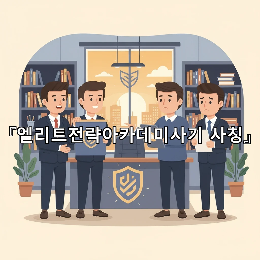 legal image 엘리트전략아카데미사기 사칭 2462