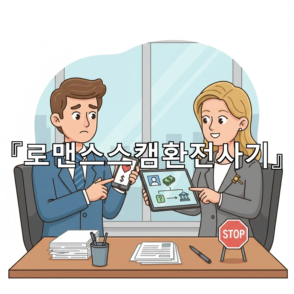 로맨스스캠환전사기 의심 신호부터 계좌 동결까지 대응 흐름 정리