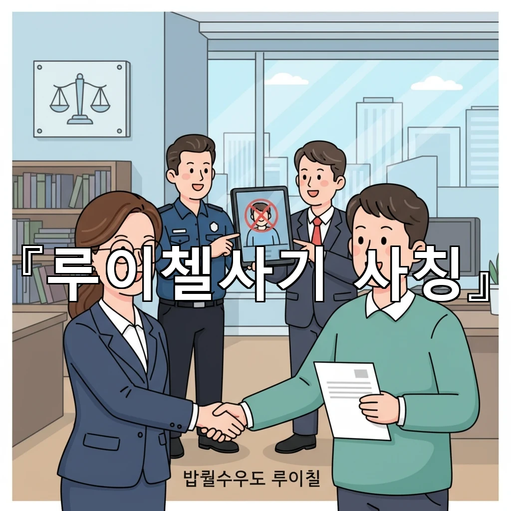 루이첼사기사칭 문자 한통으로 시작되는 금전 피해 예방법 총정리