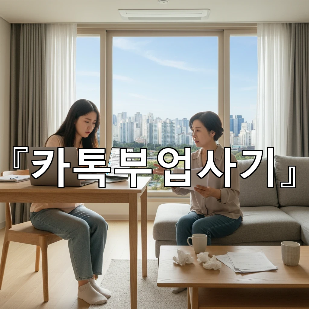 카톡부업사기 의심될 때 대화 캡처로 남겨야 할 핵심 증거 정리