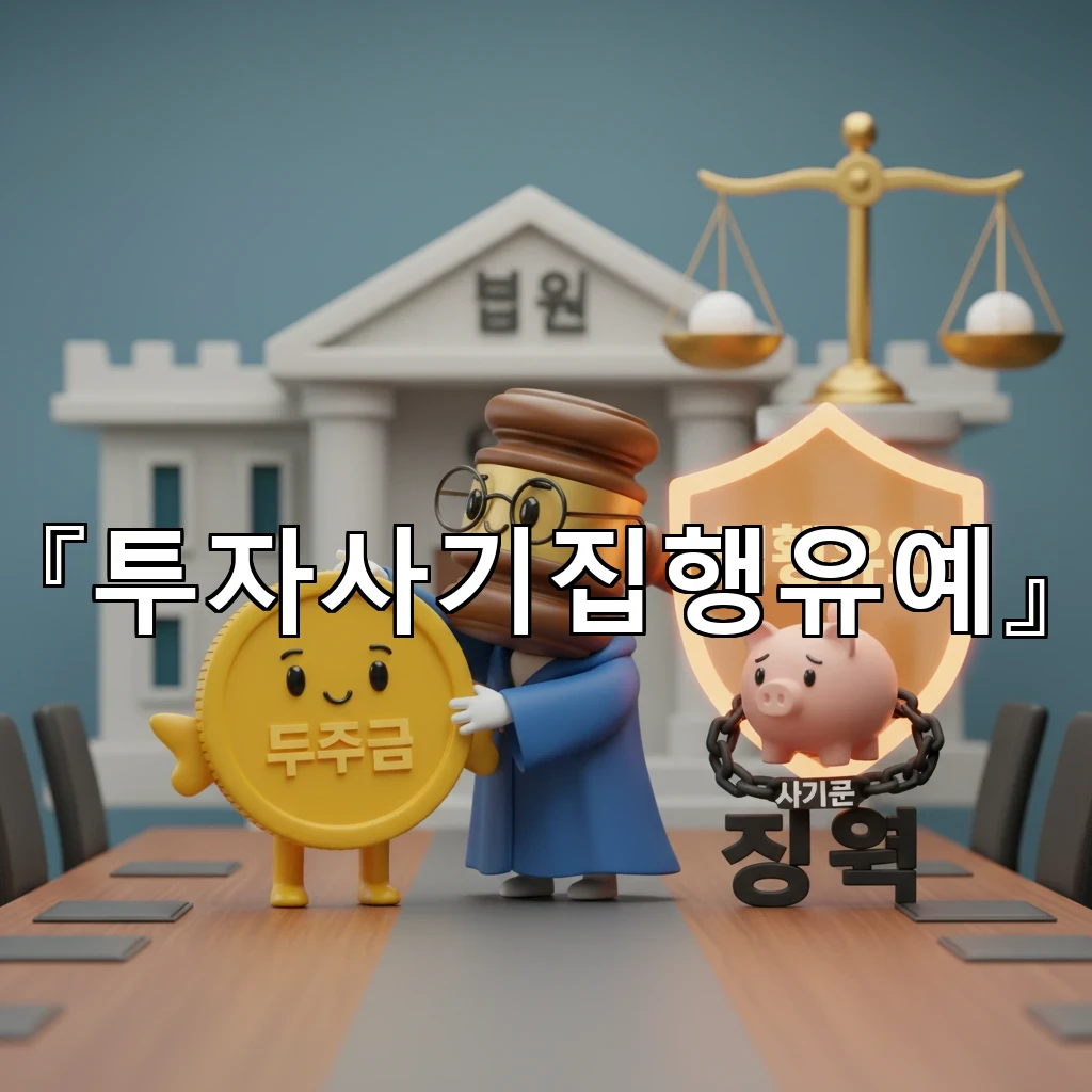 투자사기집행유예 선고를 좌우한 사실관계 정리와 대응 흐름 안내