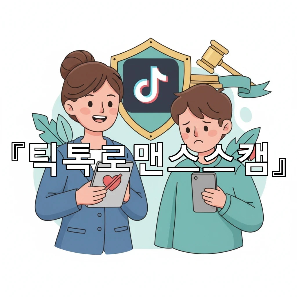 틱톡로맨스스캠 의심 신호 한눈에 보는 대화 흐름 점검법