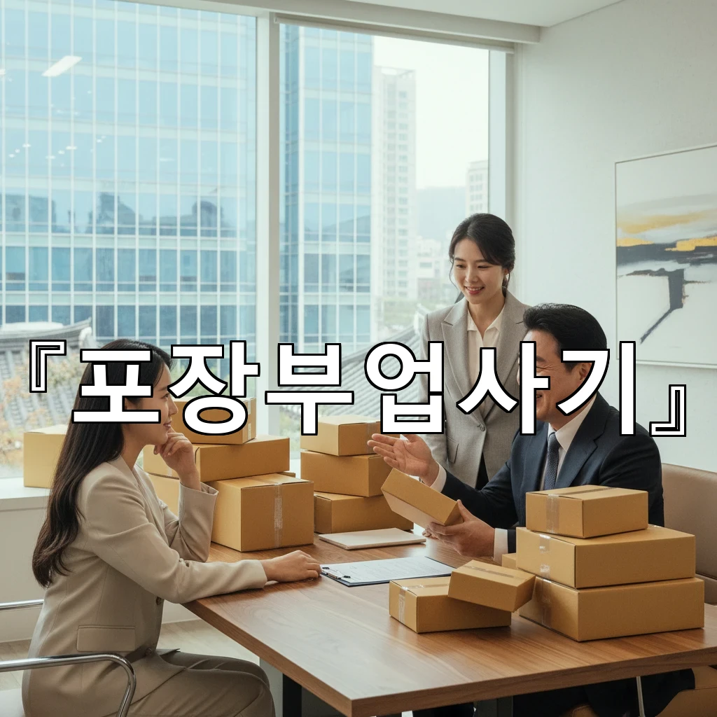 포장부업사기 의심될 때 문자와 계좌 흐름으로 신호 찾는 법