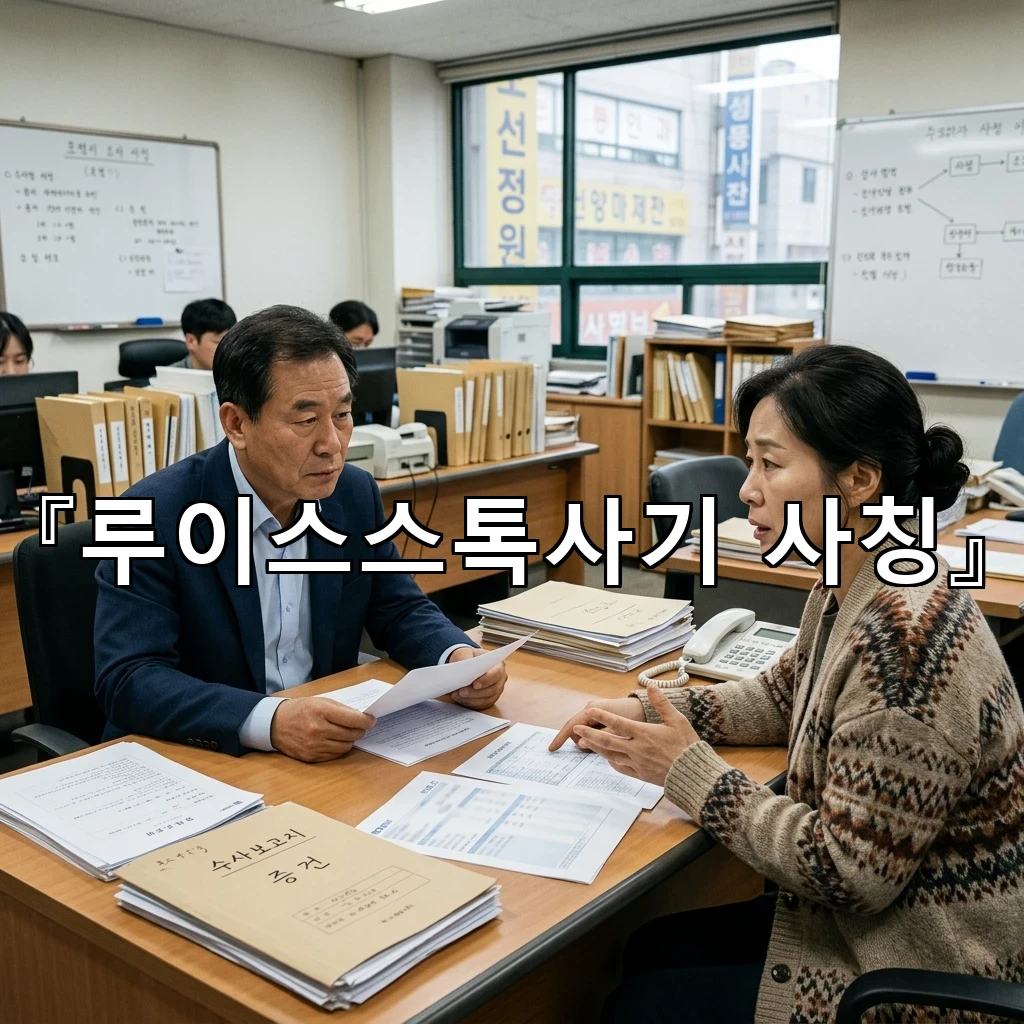 루이스스톡사기사칭 조용한 경고가 남기는 첫번째 점검 기록