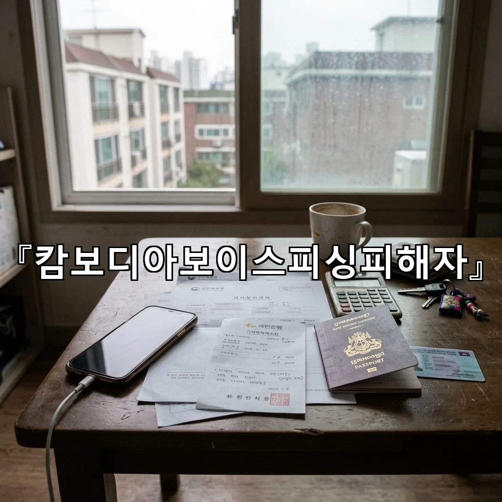 캄보디아보이스피싱피해자 낯선 환경에서 놓치기 쉬운 위험 신호들