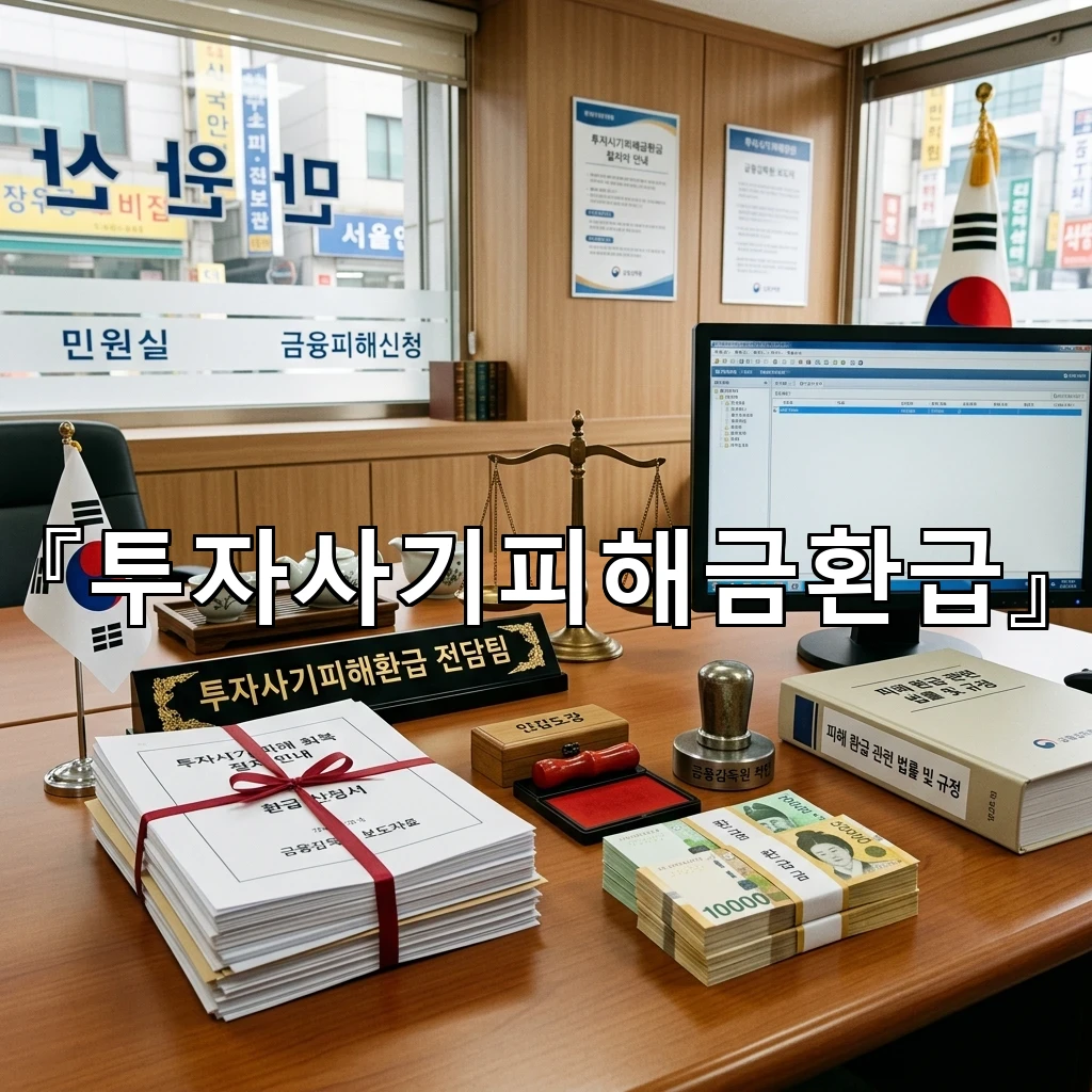 투자사기피해금환급 마음이 급할수록 놓치기 쉬운 점검 순서 정리