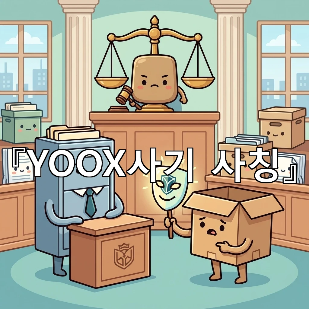 YOOX사기 사칭
