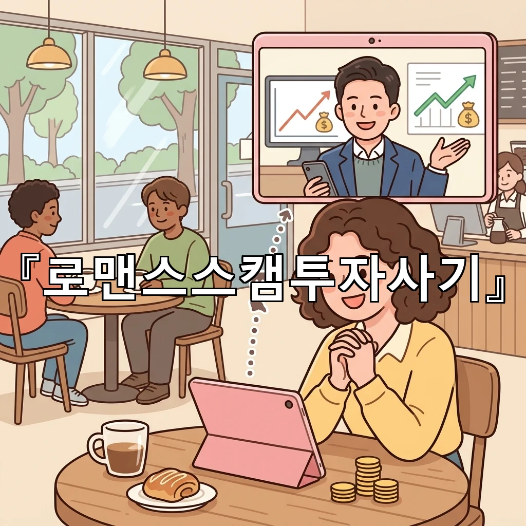 로맨스스캠투자사기 대화가 길어질수록 더 조심해야 하는 순간들