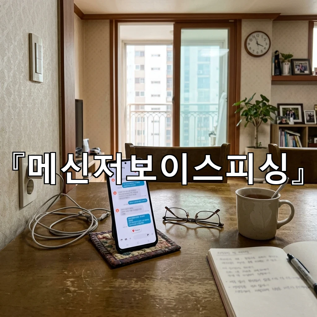 메신저보이스피싱 대화창 속 신호를 읽는 순간의 판단 기준