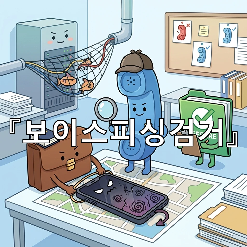 보이스피싱검거 긴박한 추적 끝에 확인된 피해 확산 차단의 순간