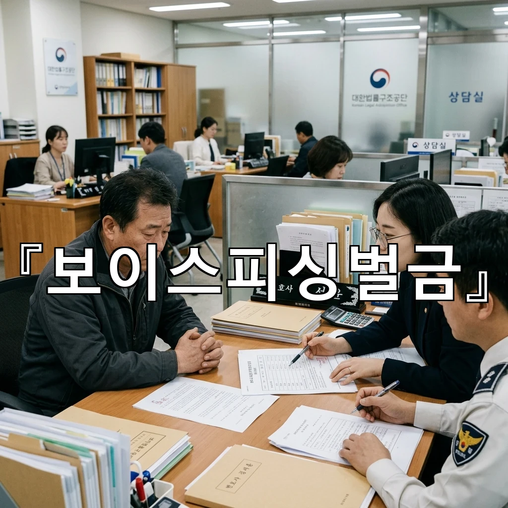 보이스피싱벌금 초범이 놓치기 쉬운 판단 기준과 대응 흐름