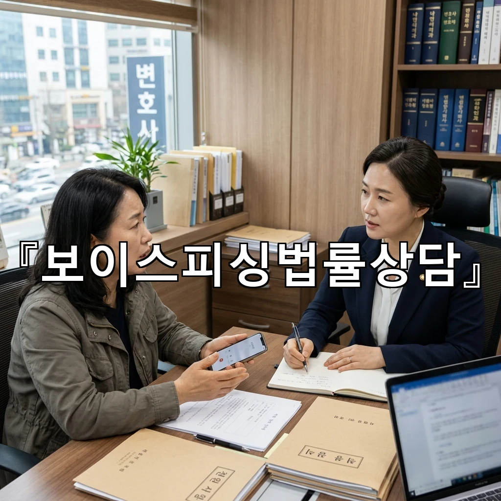 보이스피싱법률상담 통화 한 번으로 흐름을 다시 읽는 길잡이