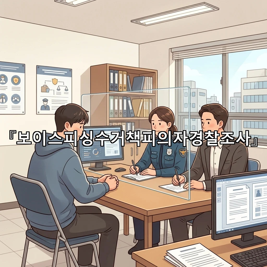 보이스피싱수거책피의자경찰조사