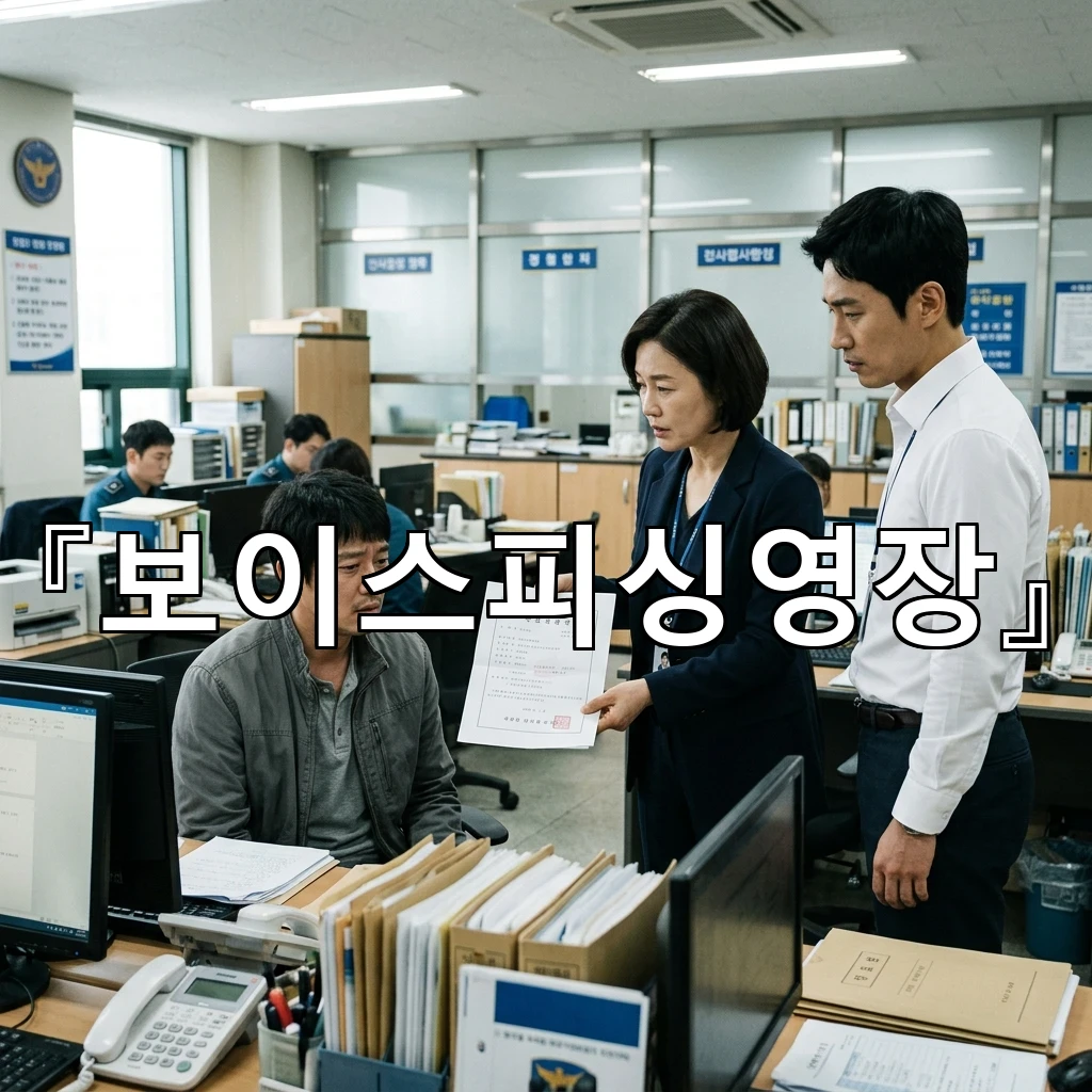 보이스피싱영장 전화로 들었을 때 놓치기 쉬운 핵심 흐름