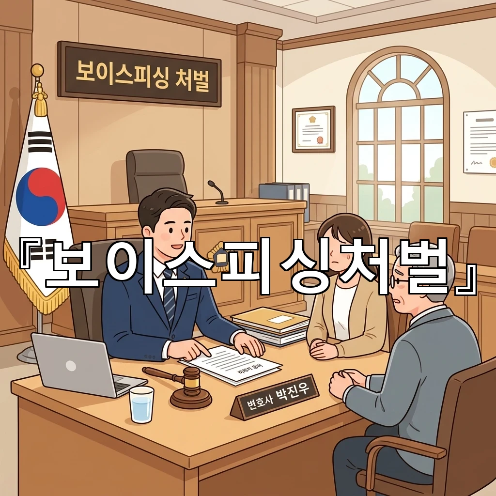보이스피싱처벌 예상보다 무거운 이유를 실제 사례로 풀어낸 안내