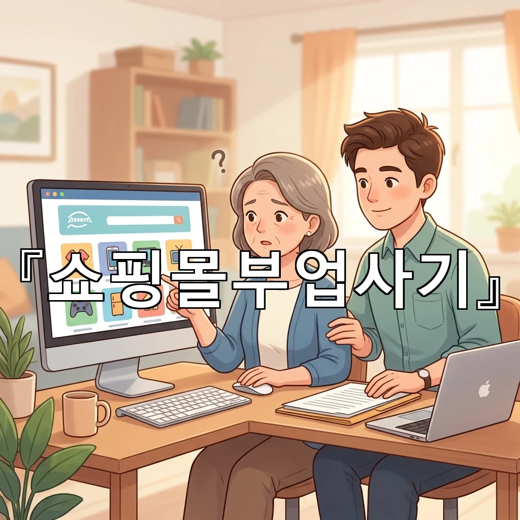 쇼핑몰부업사기 의심 정황을 처음 마주할 때 확인할 항목들