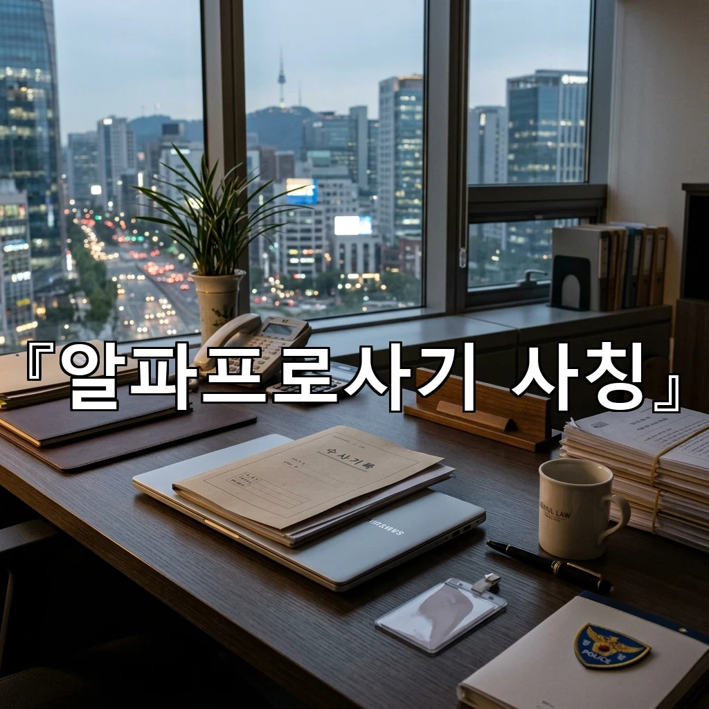 알파프로사기사칭 의심될 때 먼저 살펴야 할 흔적과 대응 순서