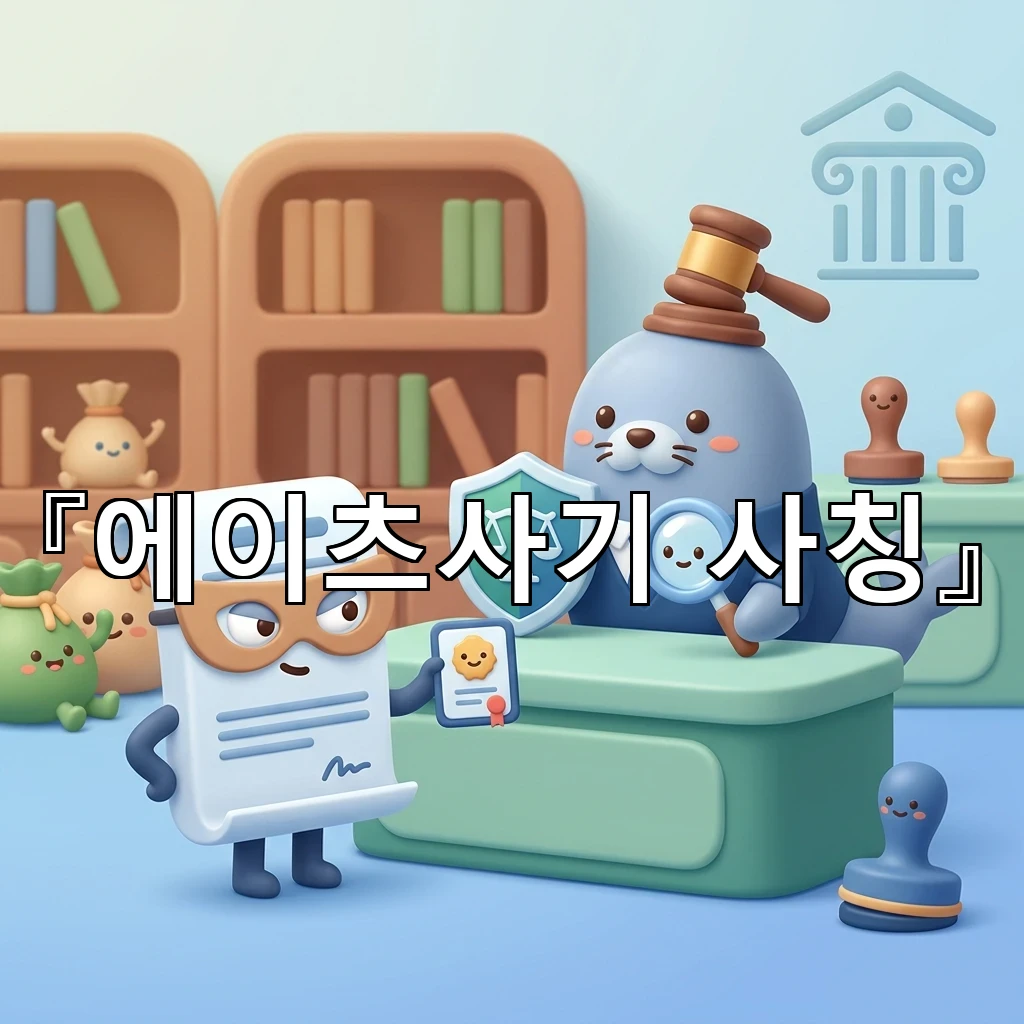 legal image 에이츠사기 사칭 4073