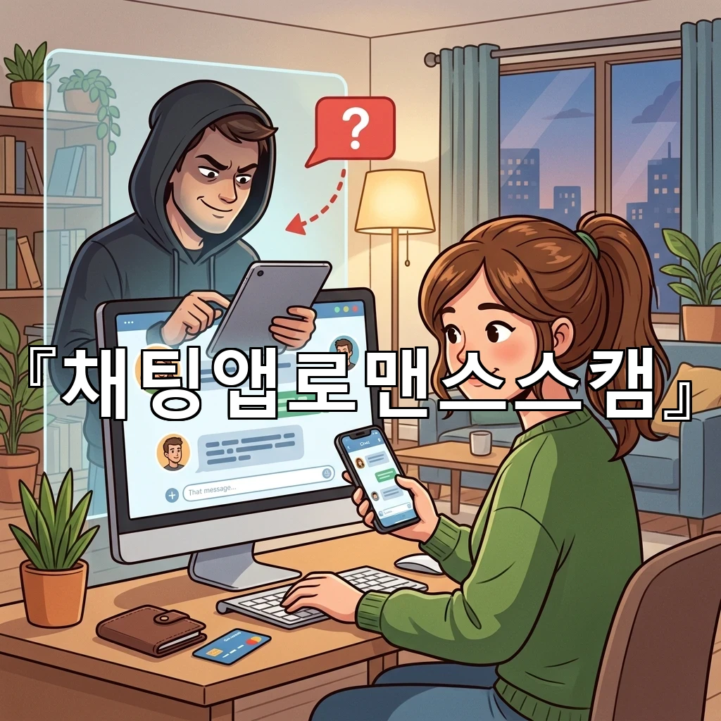 채팅앱로맨스스캠 대화의 흐름이 흔들릴 때 살펴볼 징후 정리