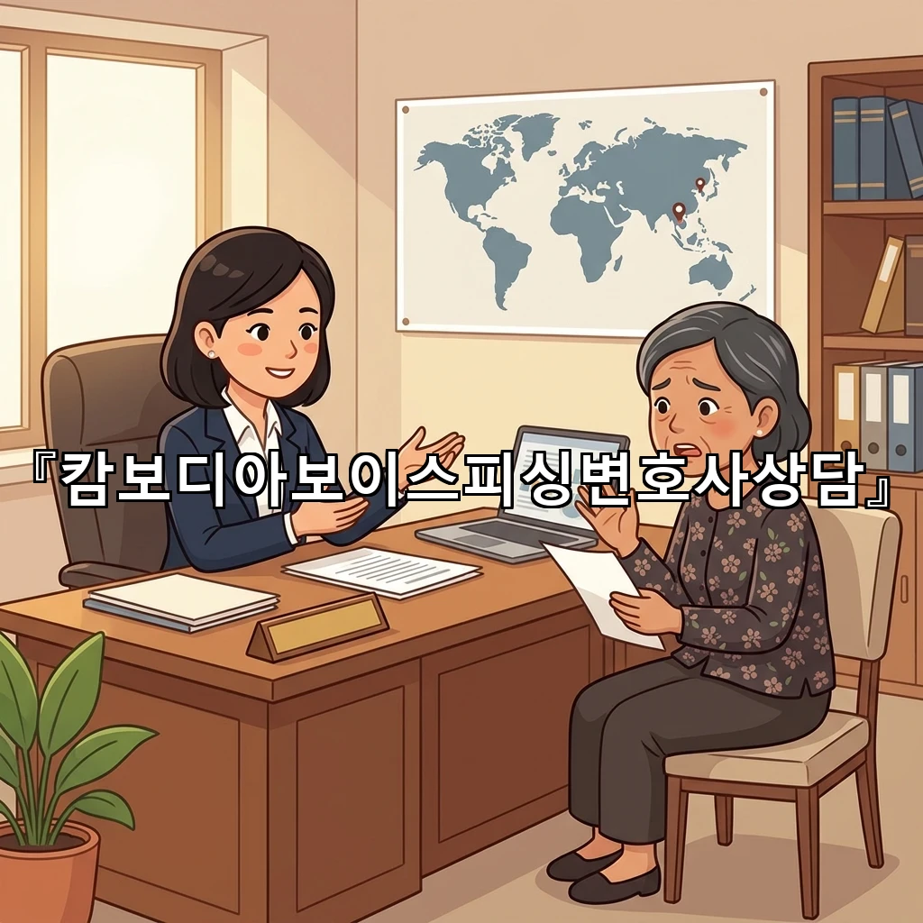 캄보디아보이스피싱변호사상담 사건 흐름을 먼저 읽는 대응 안내서