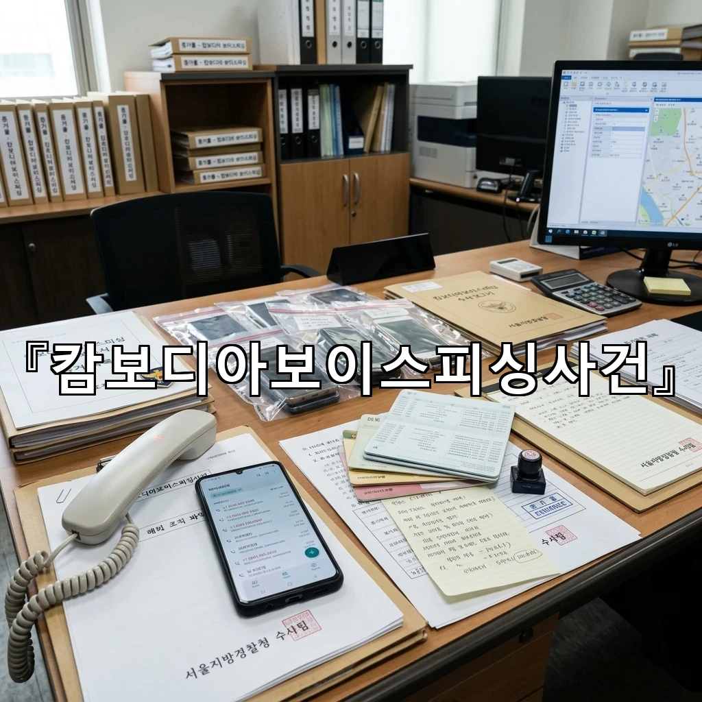 캄보디아보이스피싱사건 관련 진술이 흔들릴 때 살펴볼 핵심 쟁점