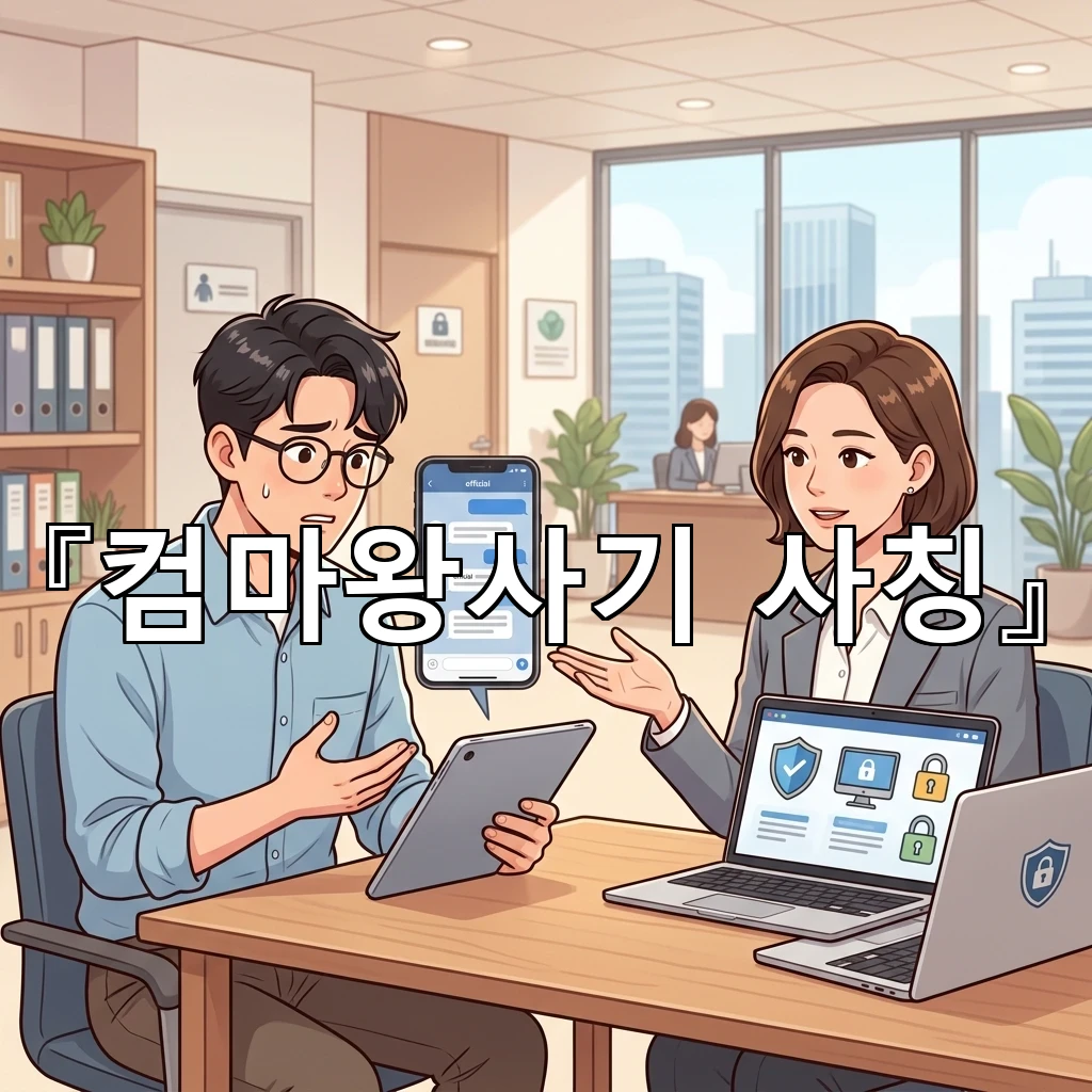 legal image 컴마왕사기 사칭 4210
