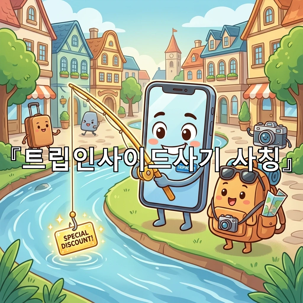 트립인사이드사기사칭 문구를 본 순간 확인해야 할 연결 고리들