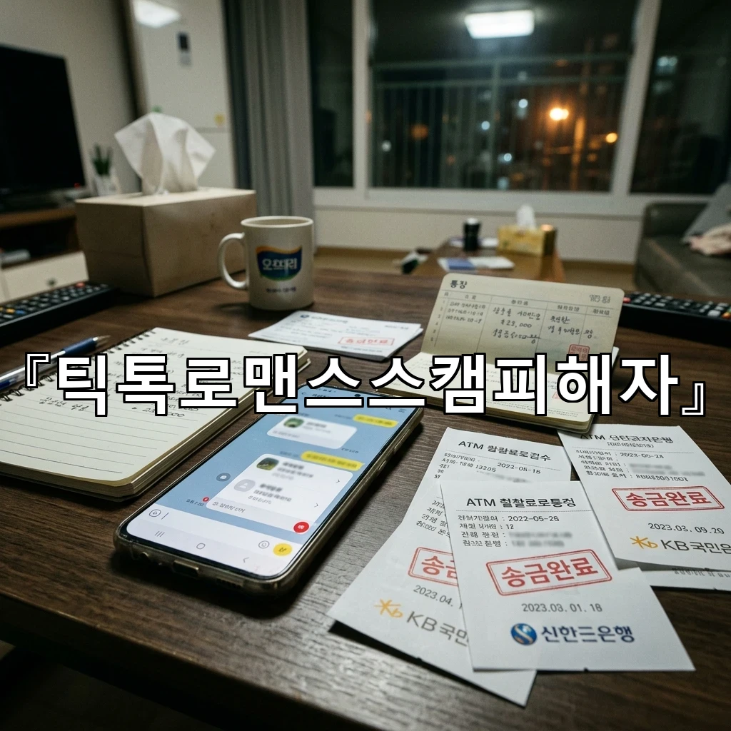 틱톡로맨스스캠피해자 메시지 속 약속이 위험 신호로 바뀌는 순간