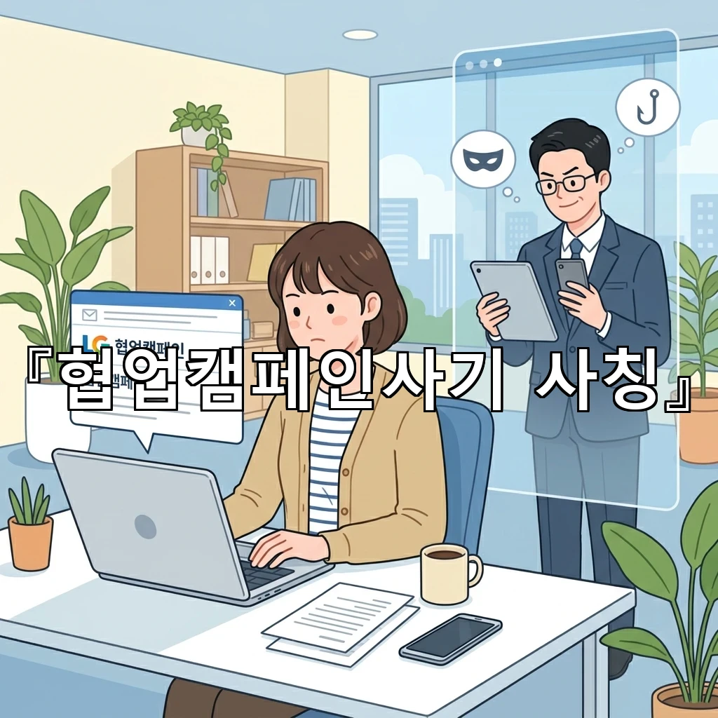 협업캠페인사기사칭 의심 신호를 먼저 읽는 실무자의 점검 흐름