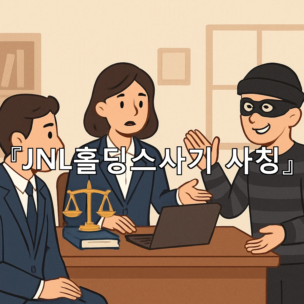 legal image JNL홀딩스사기 사칭 5127