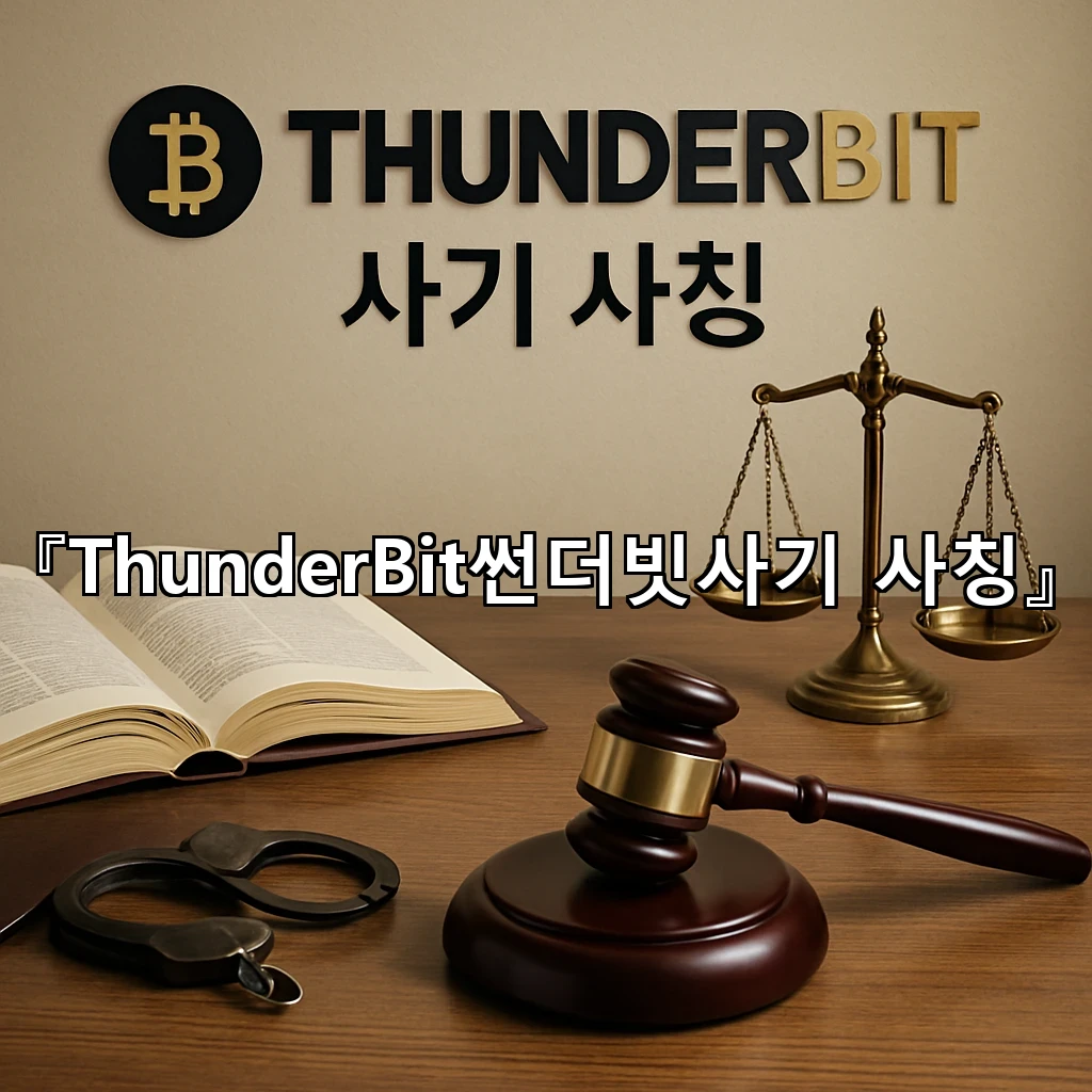 썬더빗사기사칭 의심이 번지는 흐름을 살피는 첫 점검 기준