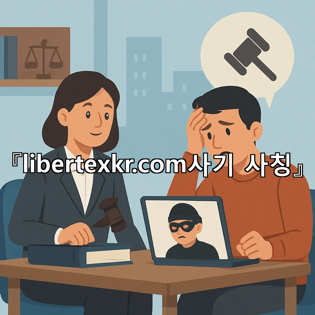 libertexkr.com사기 사칭