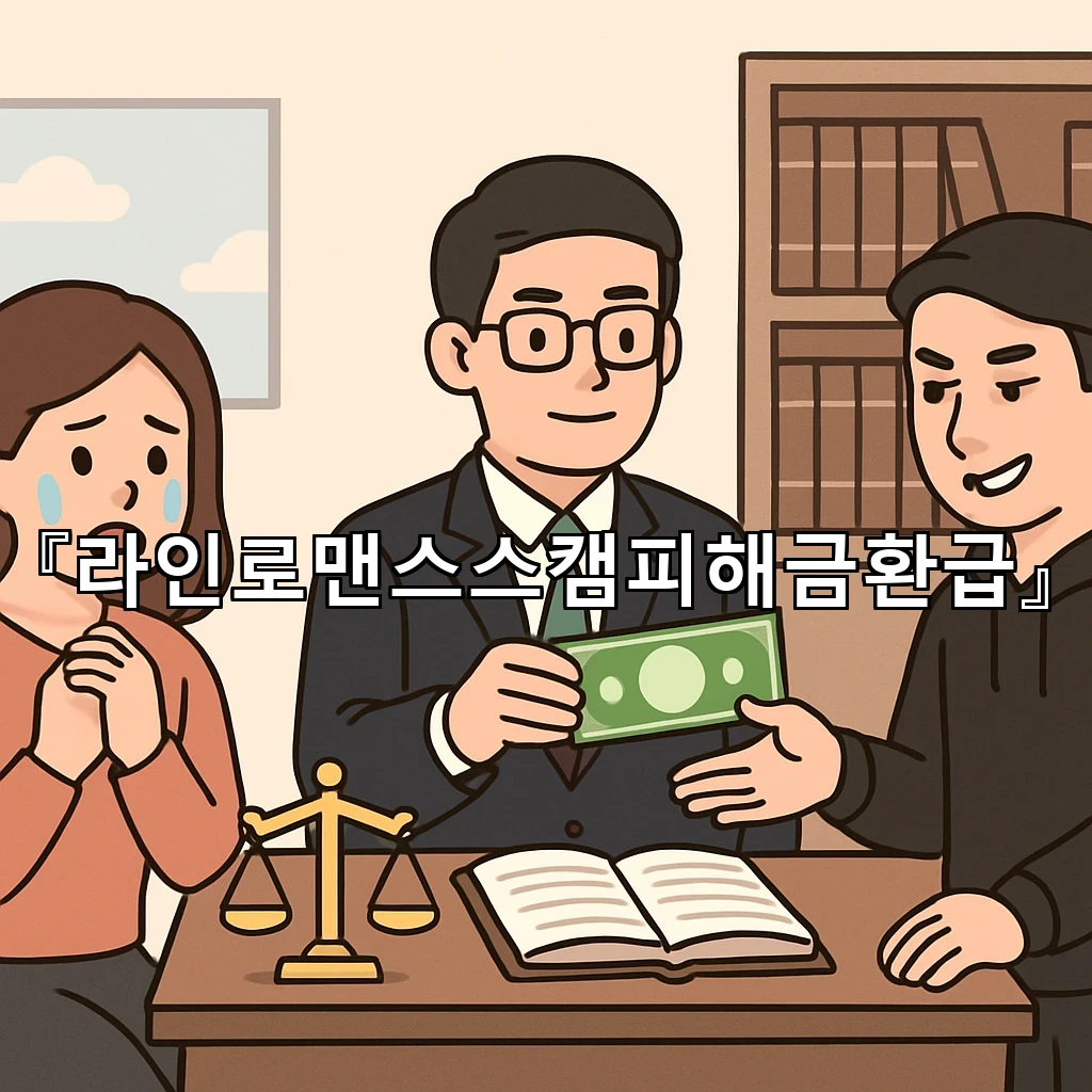 라인로맨스스캠피해금환급 의심 정황을 차분히 짚는 실무 안내서