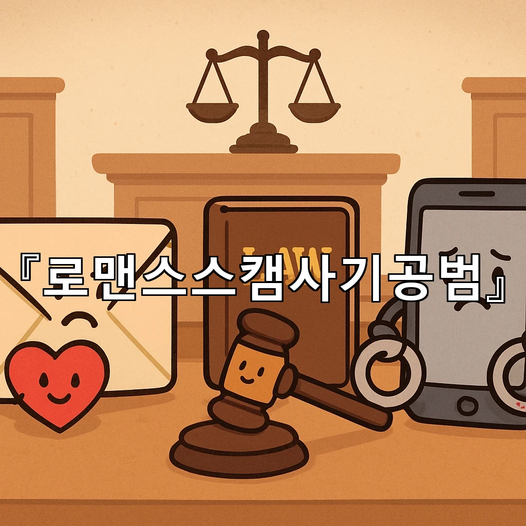 로맨스스캠사기공범을 둘러싼 은밀한 연결고리와 수사 쟁점 정리