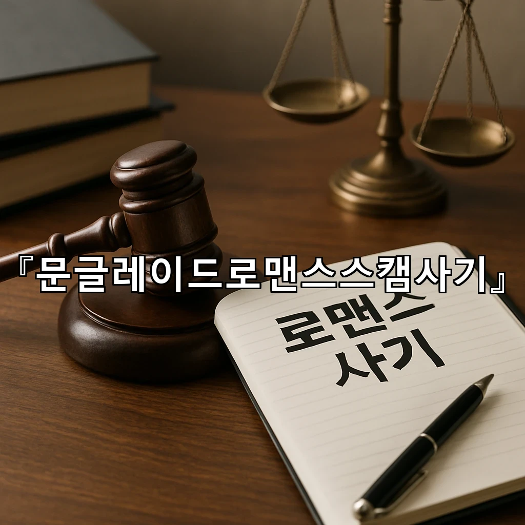 legal image 문글레이드로맨스스캠사기 5099