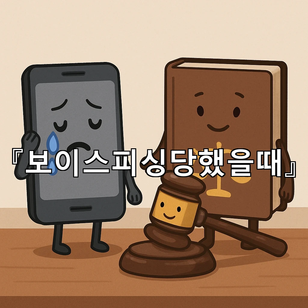 보이스피싱당했을때 가장 먼저 챙겨야 할 기록과 연결의 순서