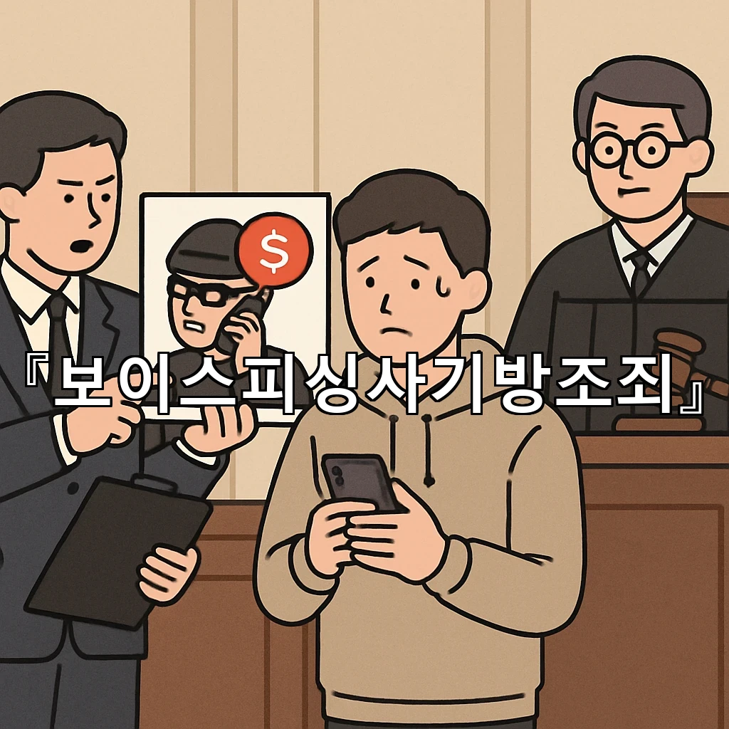보이스피싱사기방조죄 성립 기준을 알기 쉽게 풀어본 핵심 정리