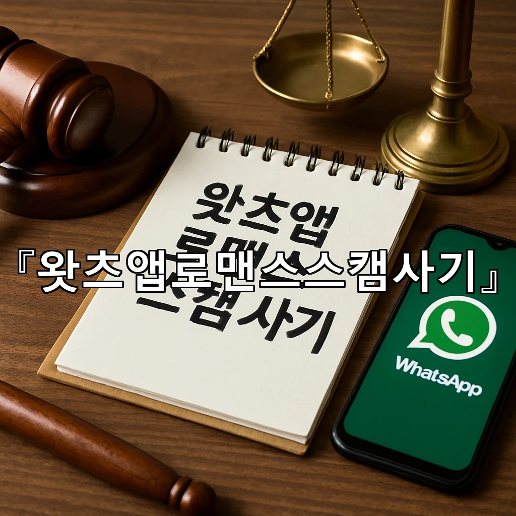 왓츠앱로맨스스캠사기 관계를 가장한 접근에서 확인할 세부 변화들